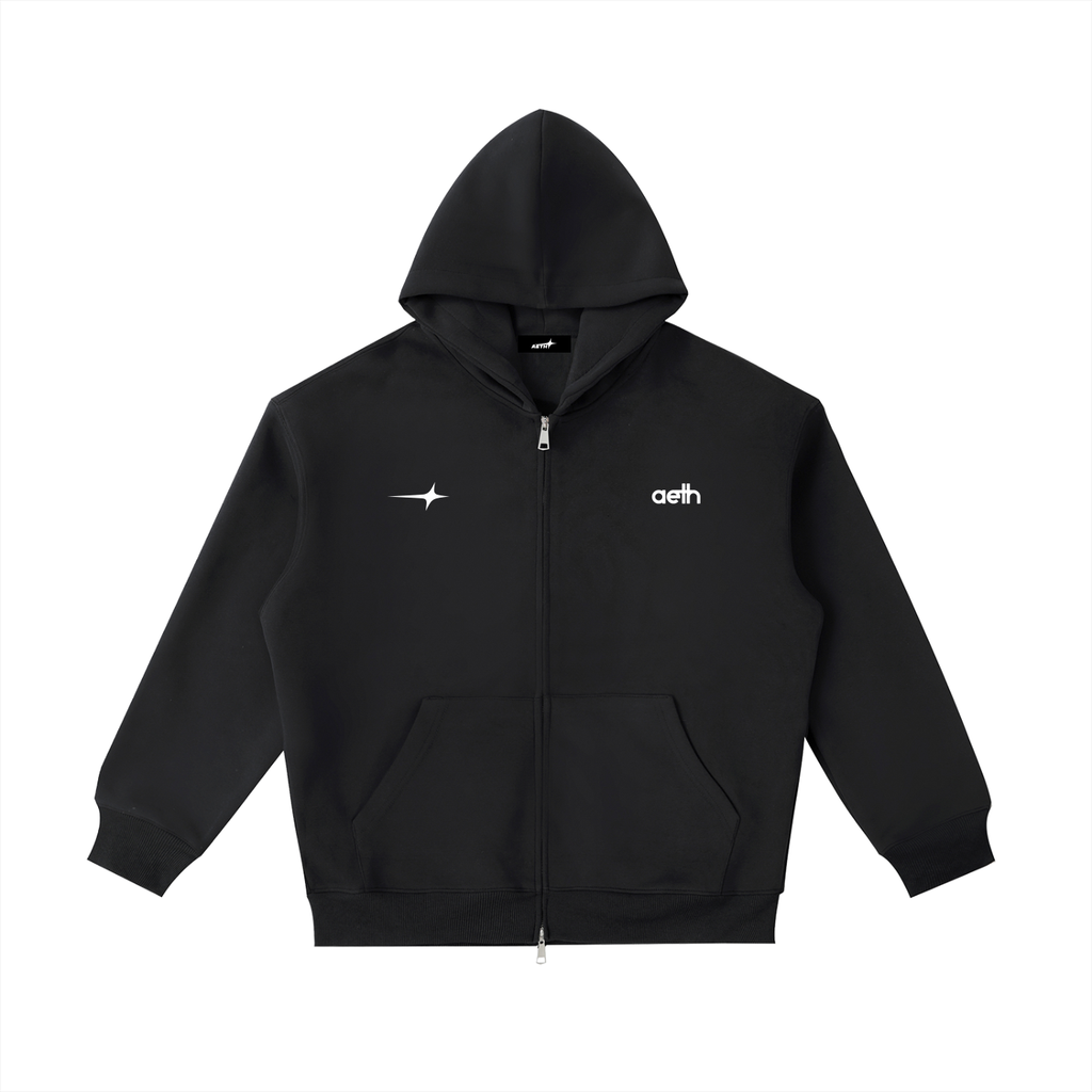 AETH Kael Zip Hoodie