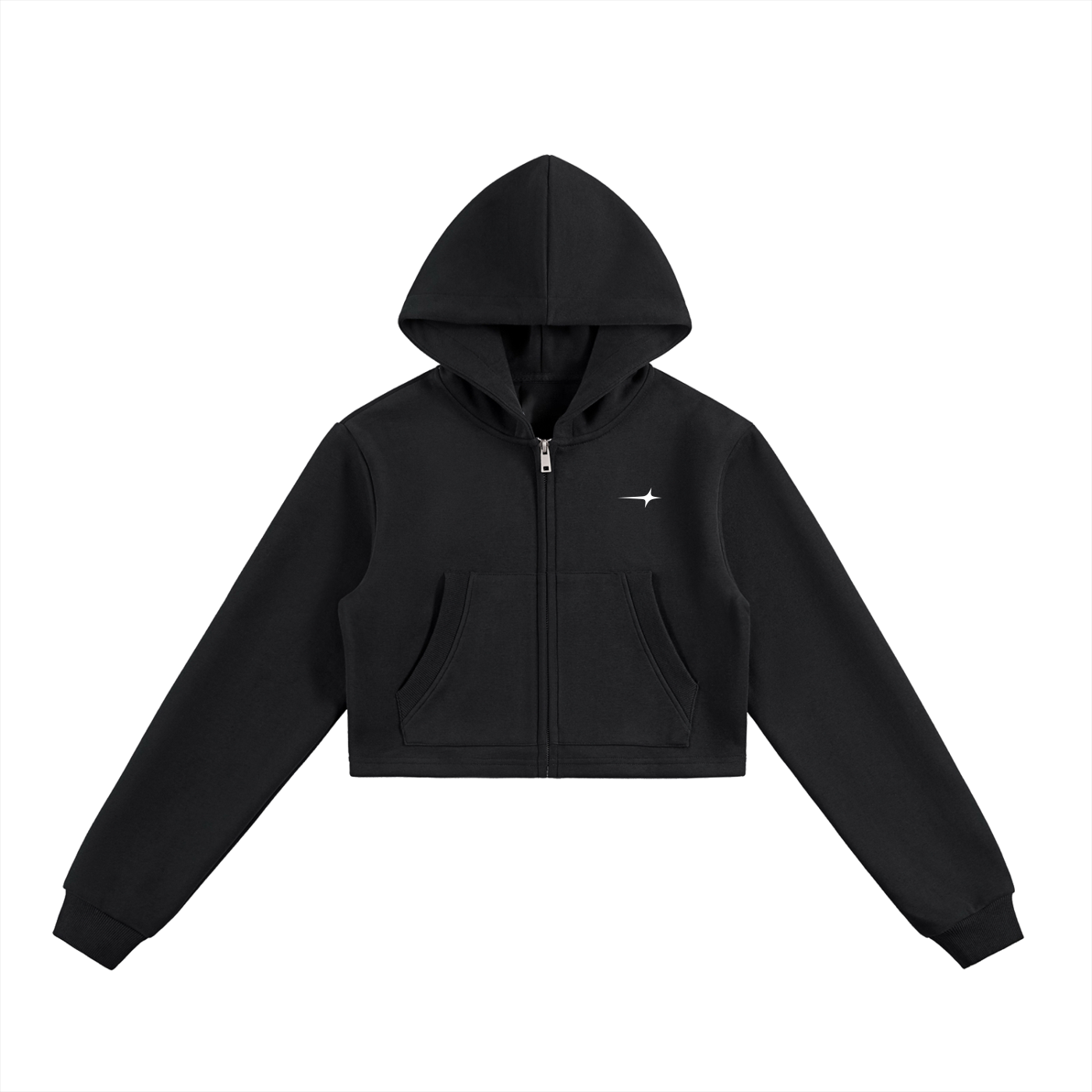 Sweatshirt com Capuz e Fecho AETH Ora