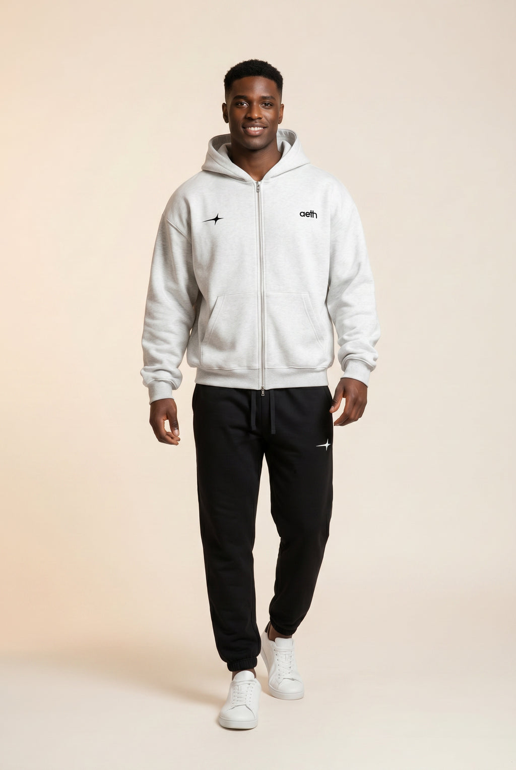 AETH Kael Zip Hoodie