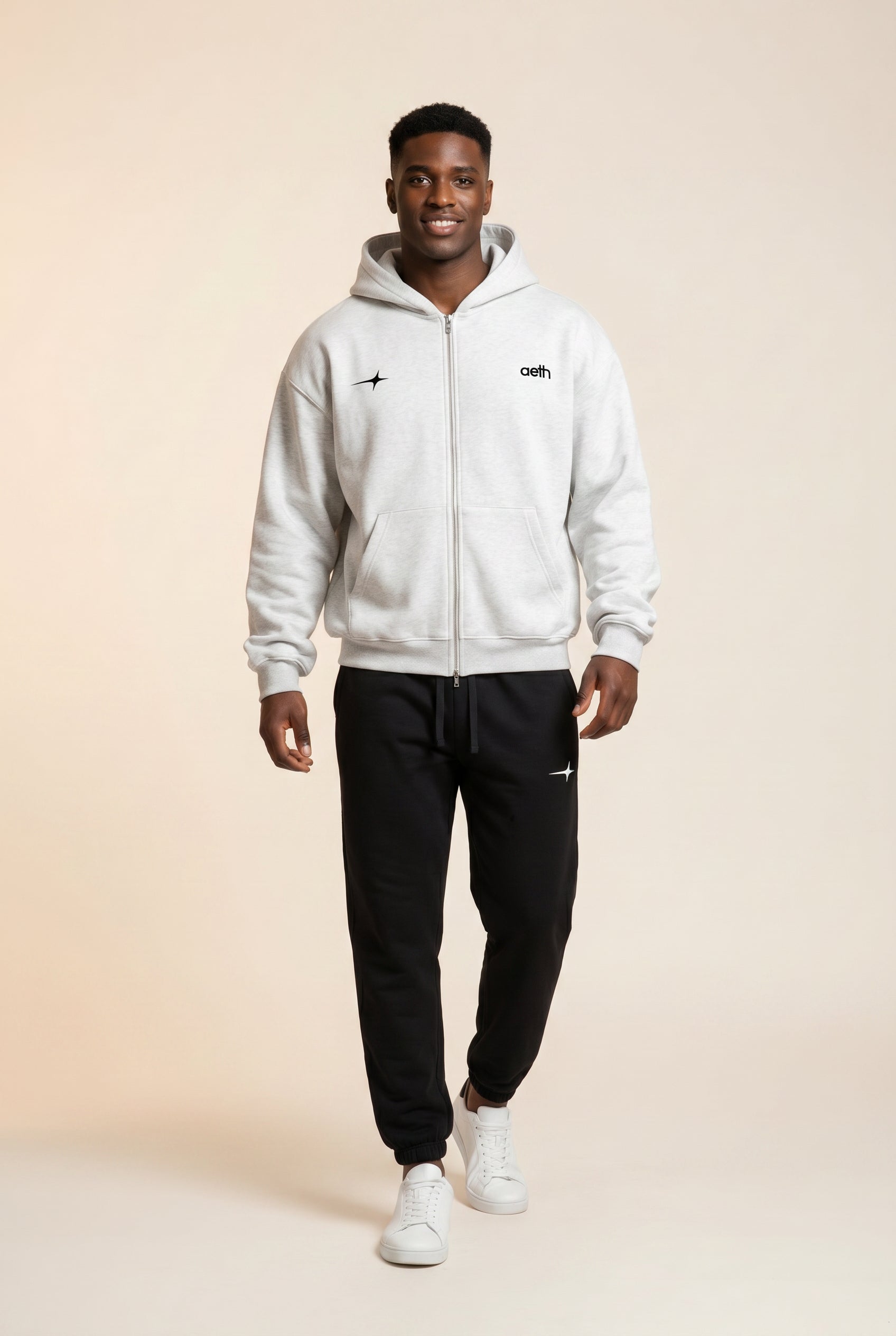 AETH Kael Zip Hoodie
