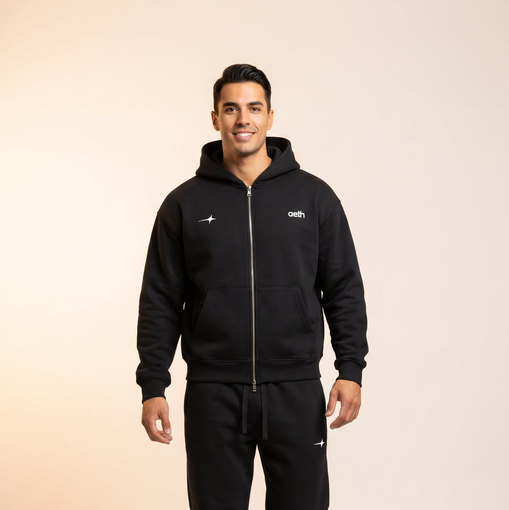 AETH Kael Zip Hoodie