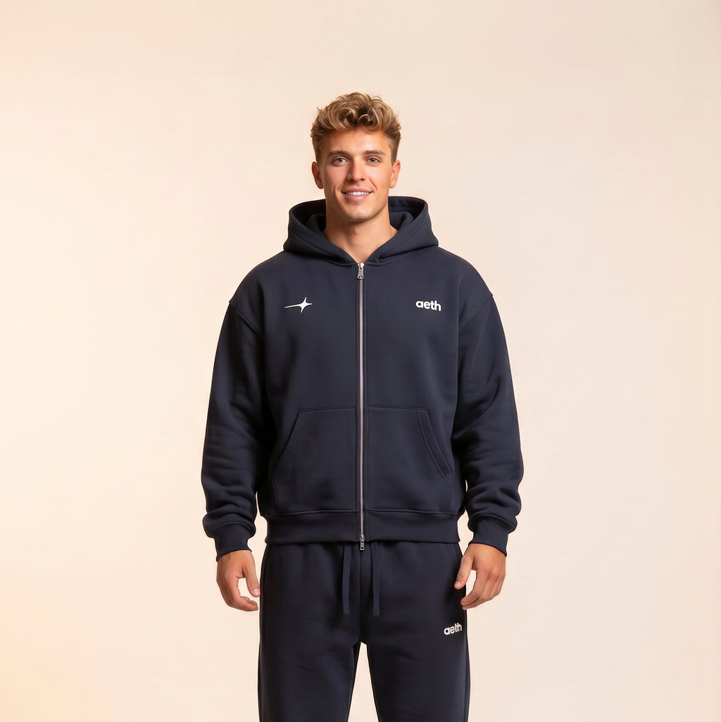 AETH Kael Zip Hoodie