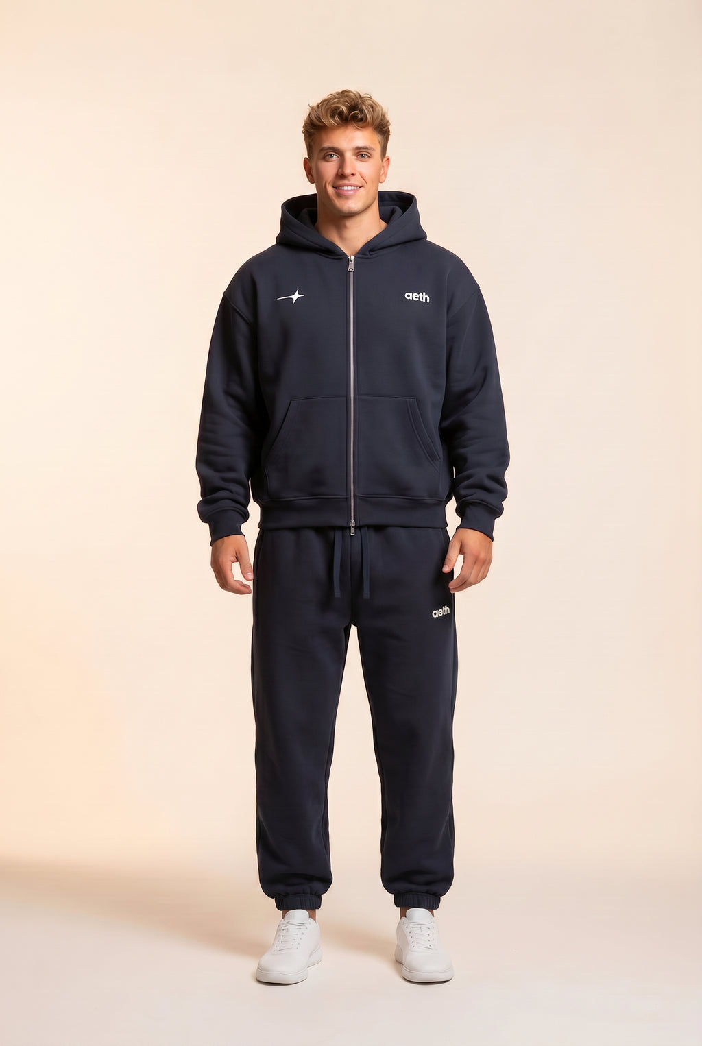 AETH Kael Zip Hoodie